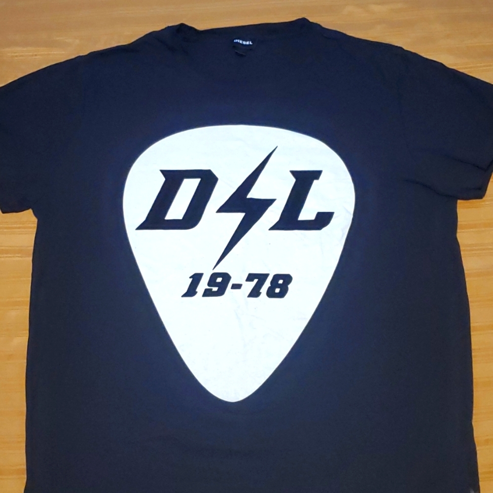 Men's Diesel velvet letters